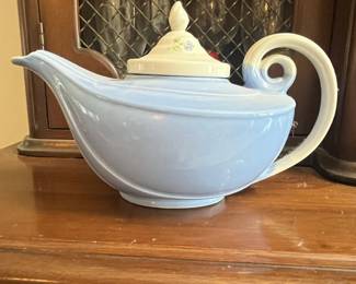 Hall Superior Quality Aladdin Teapot in Morning Glory pattern