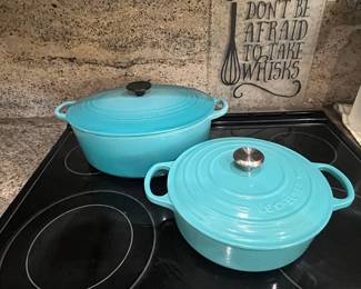 Le Creuset Signature Collection Dutch Oven Set in Caribbean