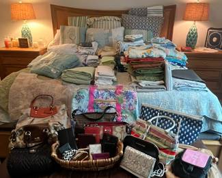 Assorted Designer Handbags and Wallets