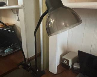 V-Light Adjustable Desk Lamp with Clamp Base