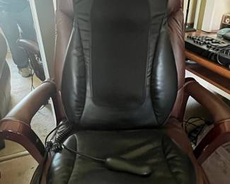 Brookstone Shiatsu Massage Chair Pad
