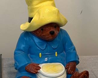 Vintage 1978 Paddington Bear Marmalade Jar Eden Toys Ceramic