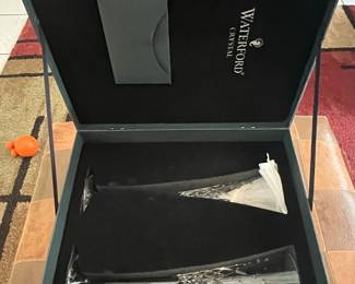 Waterford Crystal "Happy Celebrations" Flute Pair