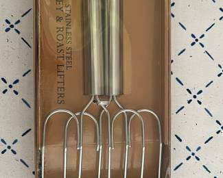 Stainless Steel Turkey & Roast Lifters