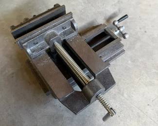 Heavy Duty 3" Cross Slide Drill Press Vise Cast Iron