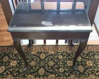 Rectangular Accent Table with Optional Glass Top