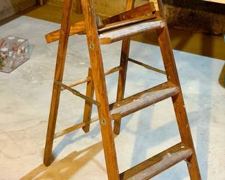 Wooden Painters Ladder