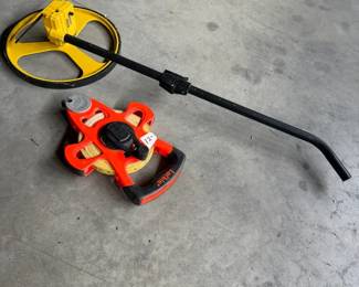 Stanley Distance Measuring Wheel And Lufkin Measuring Tape