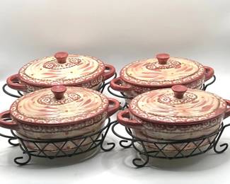 12-piece "Old World" Temp-tations by Tara Presentable Stoneware Pottery Set