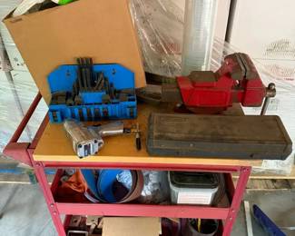 Tool Cart With Contents Lot