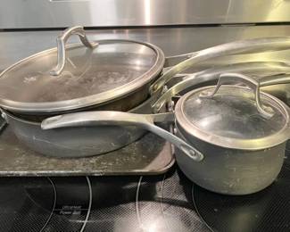 (4) Calphalon Pans