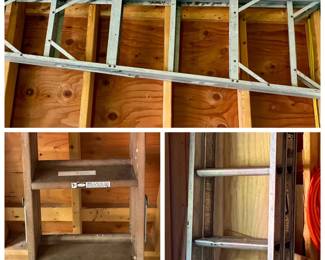Ladders (3) 4ft - 20 ft
