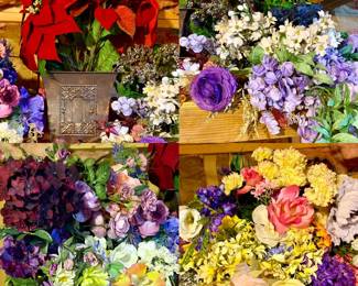 Huge Faux Floral Lot