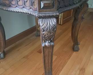 Hooker Furniture Seven Seas Carved Accent Table