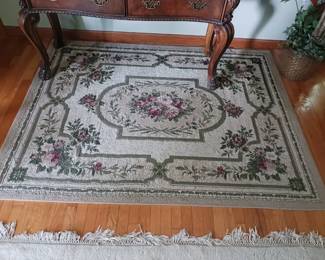 Ashberry Sand 78"x60" Foral Rug