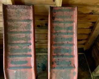 Vintage Steel Car Ramps (2)