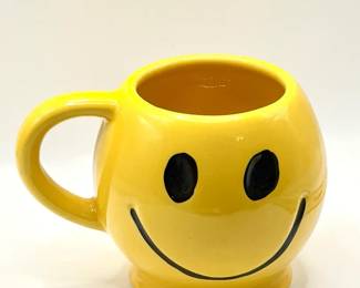 vintage 1970s McCoy ceramic pottery coffee mug