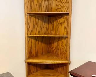 Tall Corner Shelf