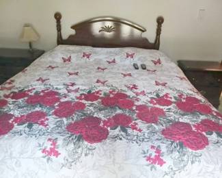 (2) King Size Headboard/Bed Frame & Two Remote Adjustable Twin Bed Bases