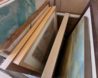 Wall art, paintings, canvases and framed art in all sizes and colors
