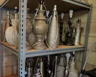 Table, bedroom and statement lamps of all sizes and descriptions