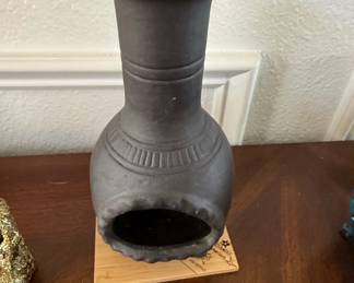 Terracotta Chiminea Incense Holder or Palo Santo Burner