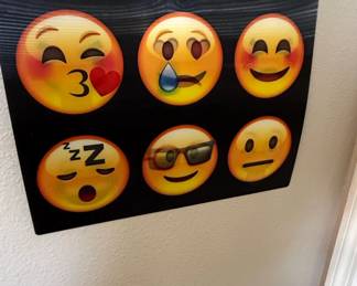 Emoji Wall Art Poster