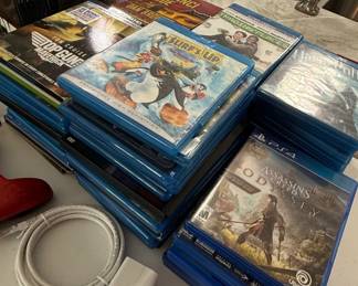 Assorted Bluray Movies and PS Video Games