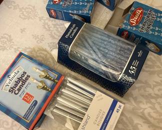 Chanukah and Shabbos Candles Bundle
