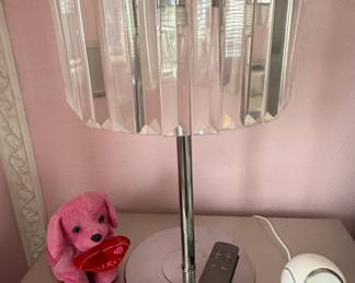 Signature Design by Ashley Gracella Chrome Metal Table Lamp