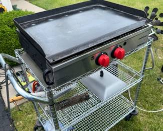 Black stone flat top grill