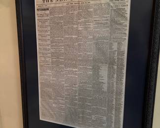 1864 Newspaper Articles 