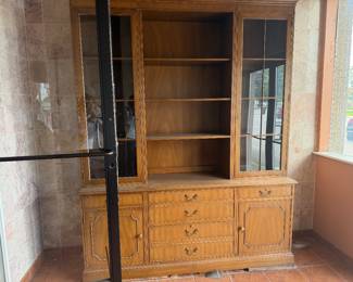 Large Kittinger bookcase wall unit