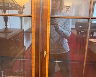 Kittinger display cabinet