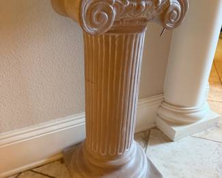 #13 - $70 - Concrete pedestal 10wx10dx28t with planter 