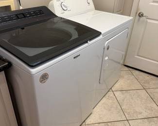#77A & #77B - Whirlpool Washer & Roper Dryer