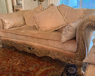 #32 - $450 each - Vintage Carol Hicks Bolton  for EJ Victor Sofa 93wx46dx35t - small damages - 2 available