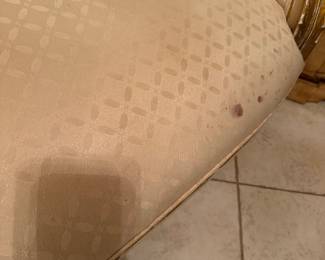 #69 - $200 - Settee rounded back Louis XVI - need redo seat 44x29x36