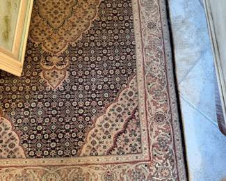 #30 - $180 - Area carpet reds and black 99wx143