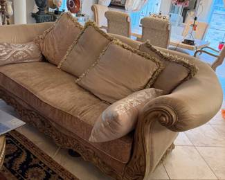 #32 - $450 each - Vintage Carol Hicks Bolton  for EJ Victor Sofa 93wx46dx35t - small damages - 2 available