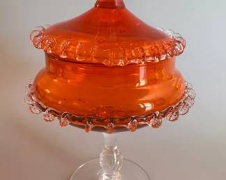 Vintage Empoli candy dish