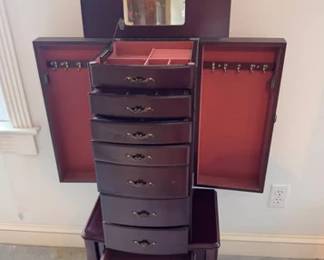Jewelry armoire
