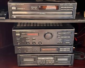 Onkyo entertainment stack
