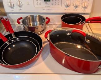 Set of Rachael Ray pots and pans