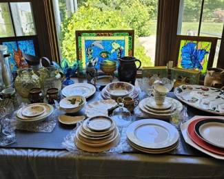 Plates and silver