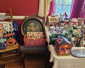 Holiday Christmas and Halloween decor