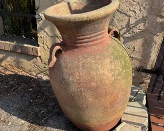 some terra cotta pots
