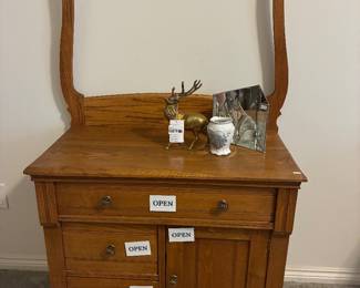 Vtg Washstand