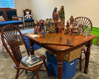 Wooden Table and Chairs