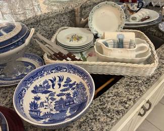 Decorative Plates, Basket Tray